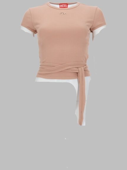 Diesel T-SHIRT A COSTINE CON LACCI