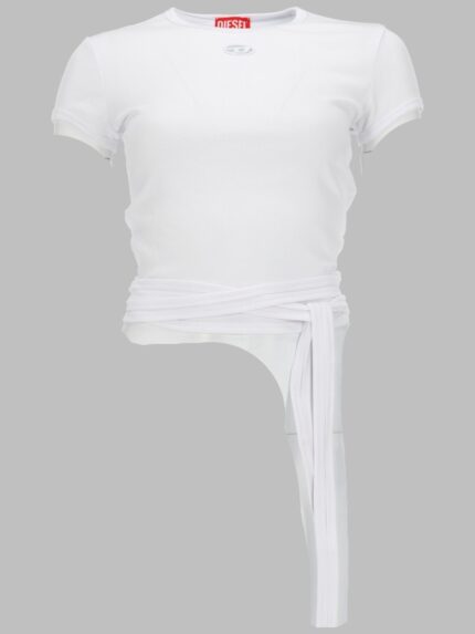 Diesel T-SHIRT A COSTINE CON LACCI