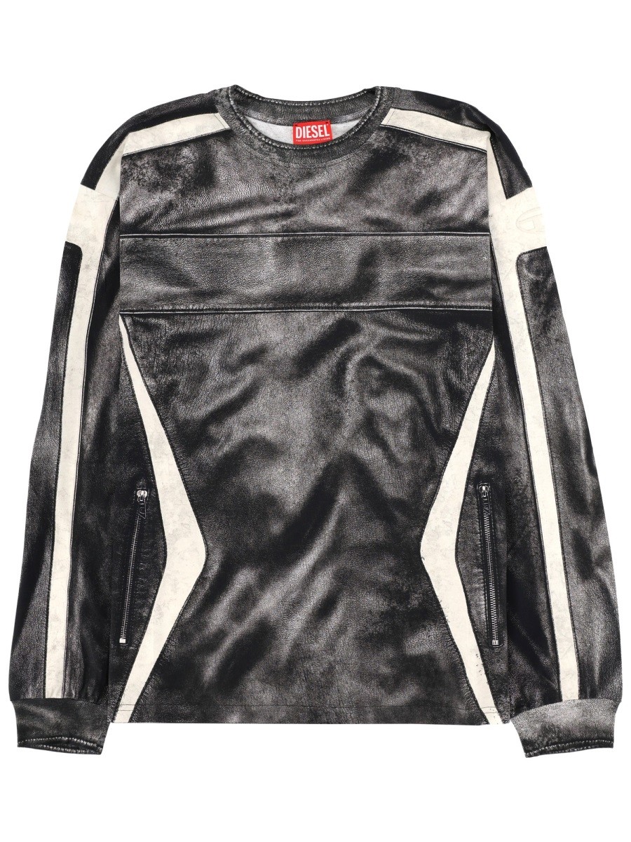 Diesel T-SHIRT "BOXT" A MANICA LUNGA