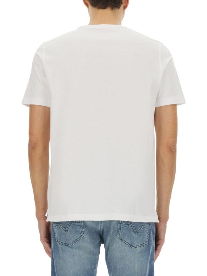 Diesel T-SHIRT CON LOGO OVAL D IN METALLO
