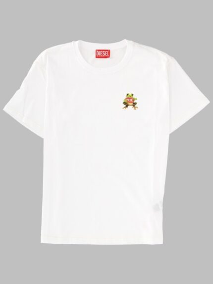 Diesel T-SHIRT IN COTONE CON STAMPA LOGO
