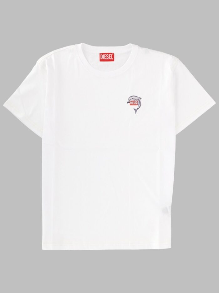 Diesel T-SHIRT IN COTONE CON STAMPA LOGO