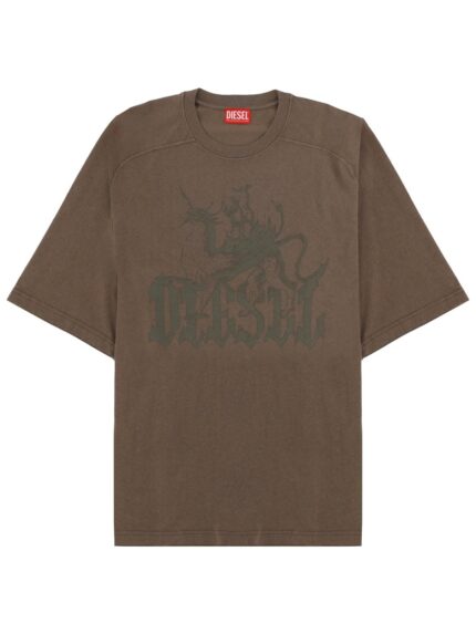 Diesel T-SHIRT "JUSSI" CON LOGO