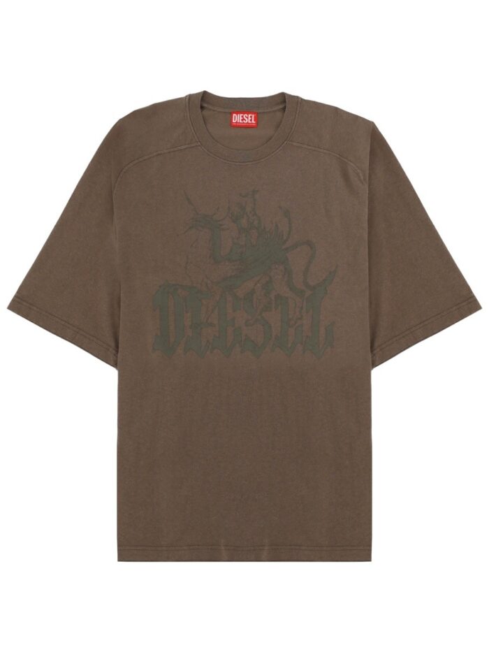 Diesel T-SHIRT "JUSSI" CON LOGO