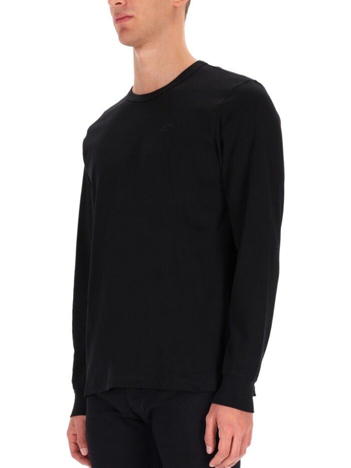 diesel t shirt with embroidered logo Diesel T-SHIRT WITH EMBROIDERED LOGO