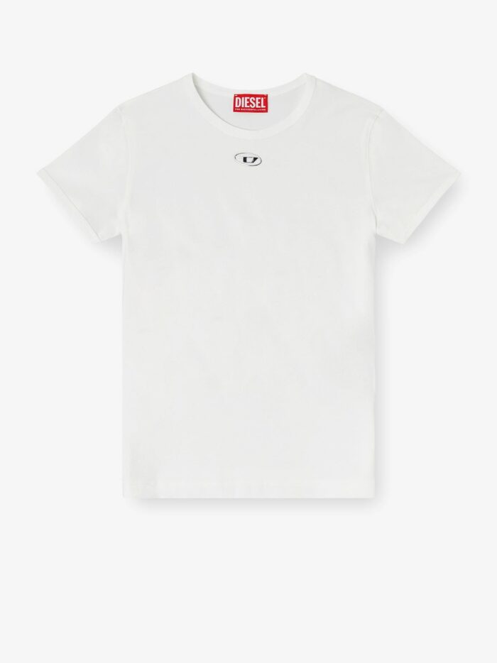 Diesel T-UNCUTIESLONG-OD Cotton Blend T-shirt