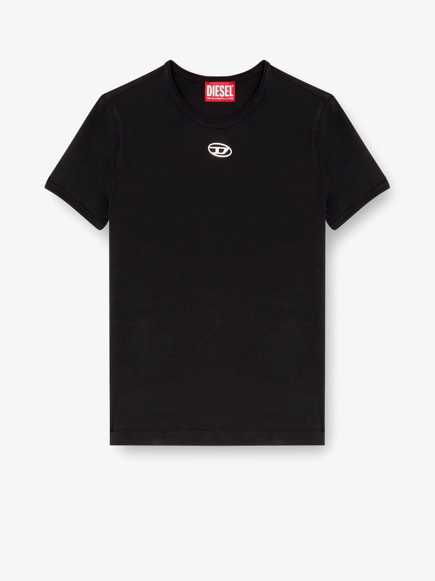 Diesel T-Uncutieslong-OD Cotton Blend T-shirt
