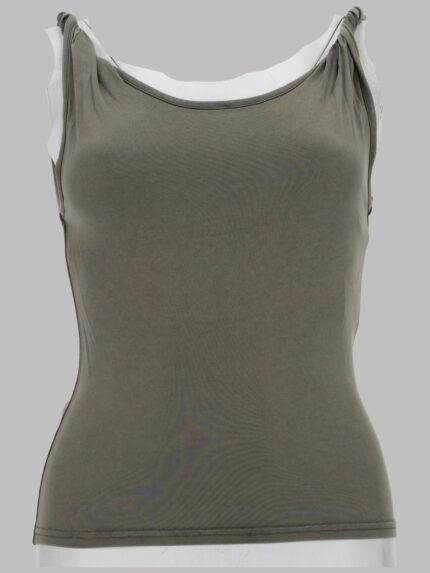 Diesel TANK TOP CON SPALLINE ARROTOLATE