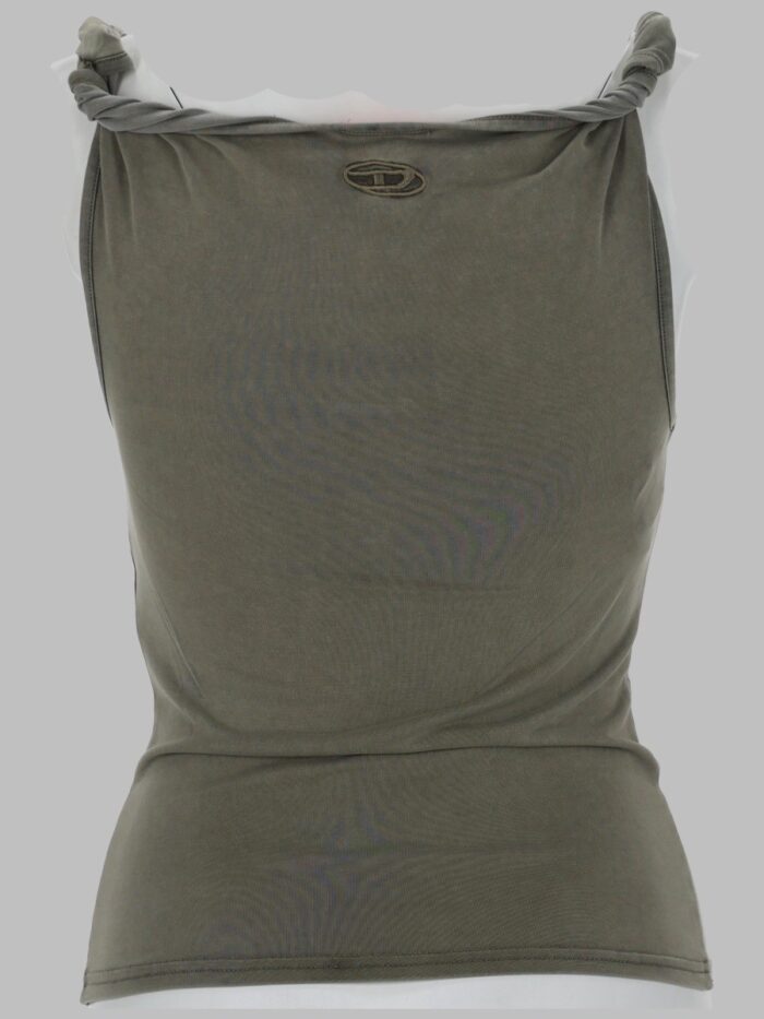 Diesel TANK TOP CON SPALLINE ARROTOLATE