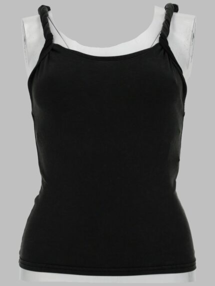 Diesel TANK TOP CON SPALLINE ARROTOLATE