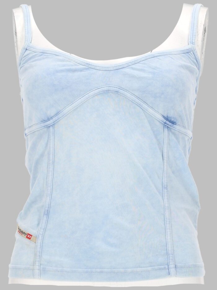 diesel top "t ony" in denim Diesel TOP "T-ONY" IN DENIM