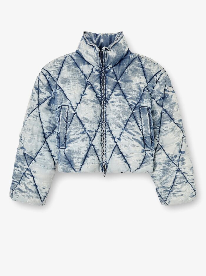 Diesel W-Histel Denim Down Jacket