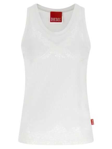 Diesel X Tinder 'Pr-T-Anki-Lace-R' Tank Top