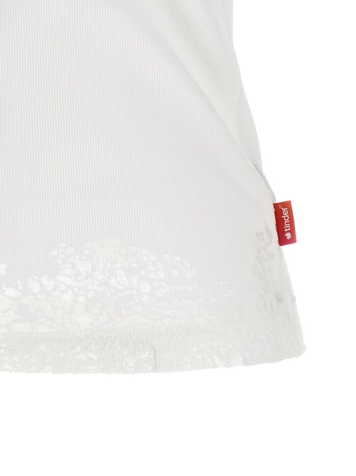 Diesel X Tinder 'Pr-T-Anki-Lace-R' Tank Top