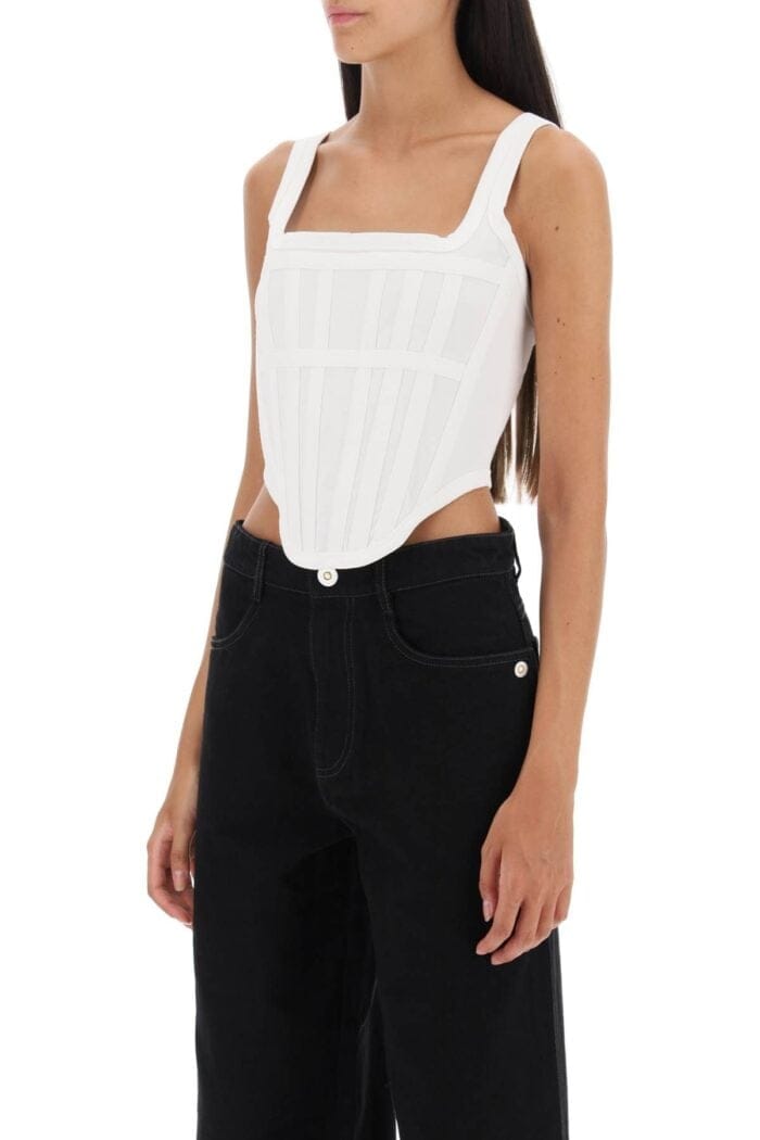 Dion Lee Corset Top In Jersey