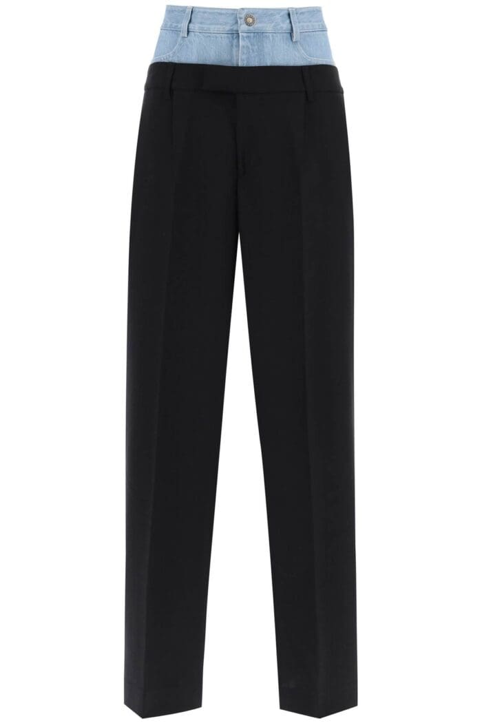 Dion Lee Wide Leg Hybrid Pants