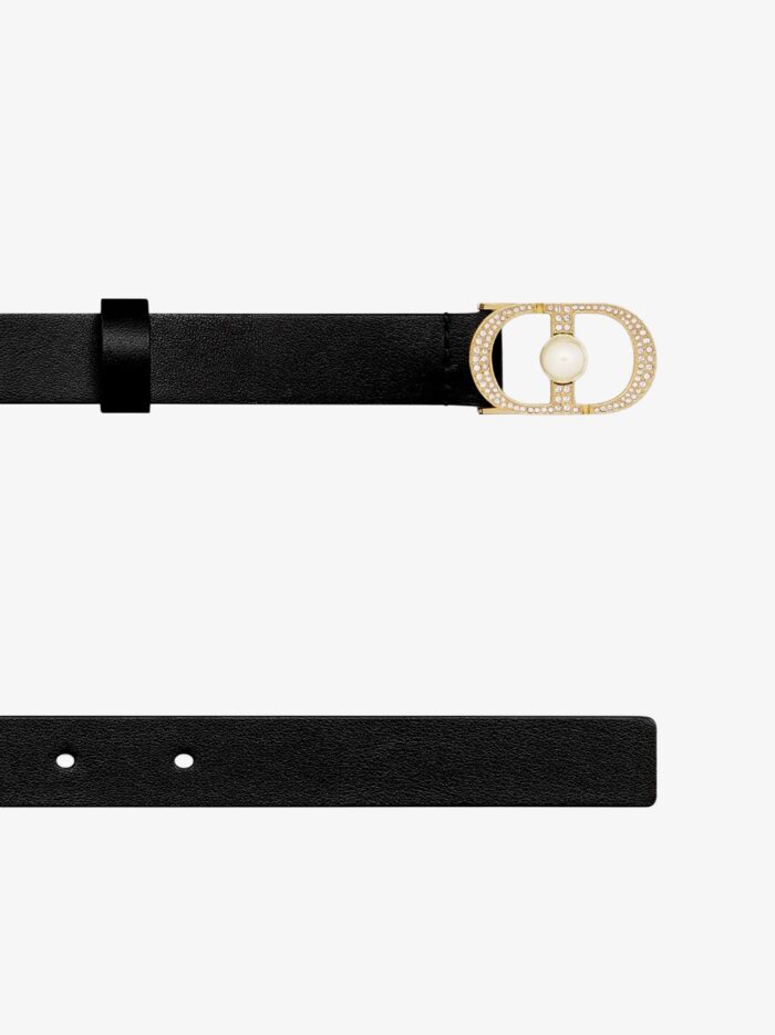 Dior 30 Montaigne Jolie Leather Belt