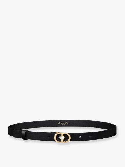 Dior 30 Montaigne Jolie Leather Belt