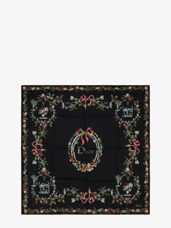 dior arabesque dioriviera 90 silk foulard Dior Arabesque Dioriviera 90 Silk Foulard