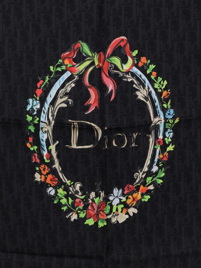 Dior Arabesque Dioriviera 90 Silk Foulard