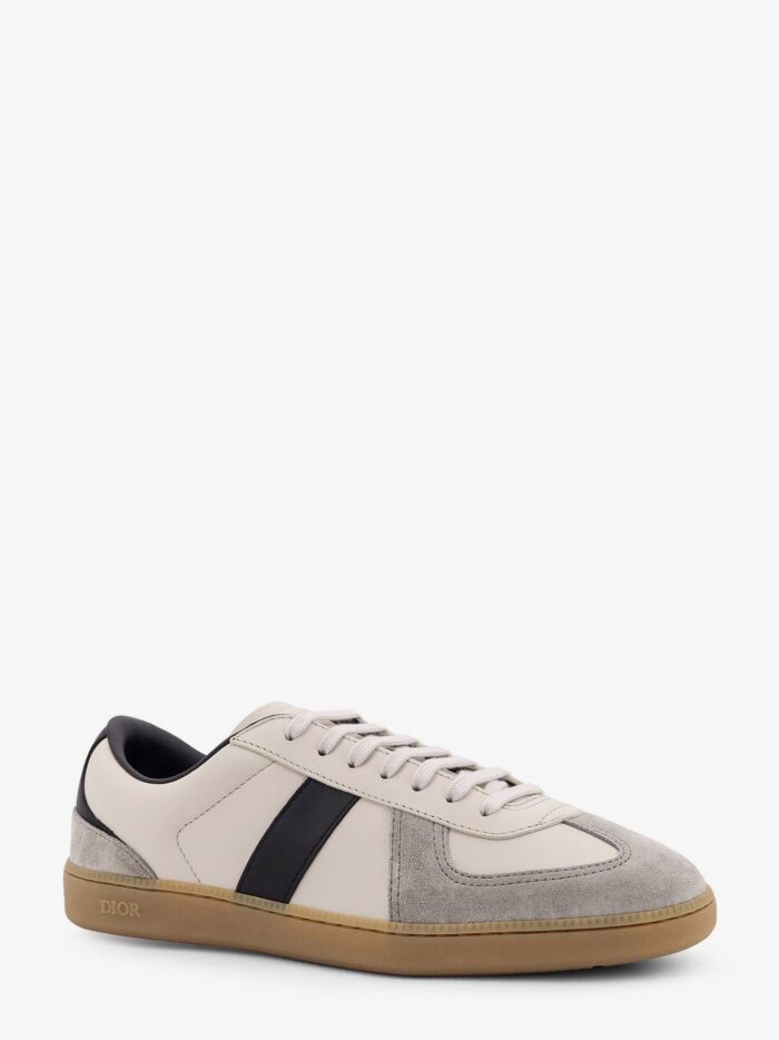 Dior B01 Matchpoint Leather Low-top Sneakers With Suede Inserts