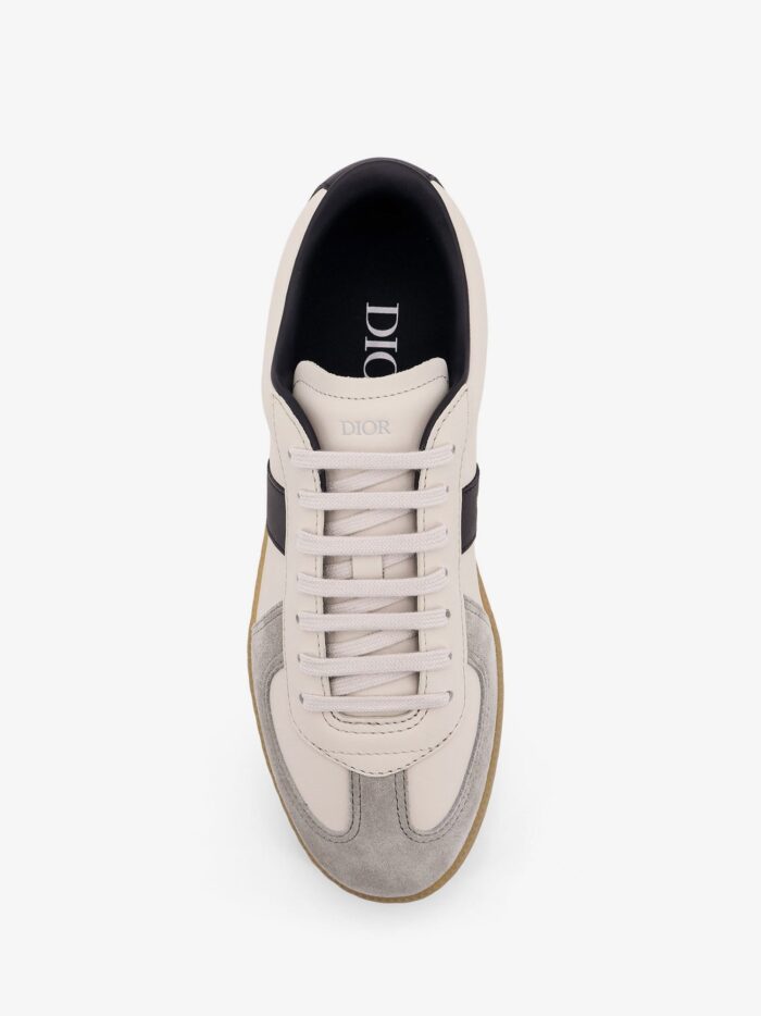 Dior B01 Matchpoint Leather Low-top Sneakers With Suede Inserts