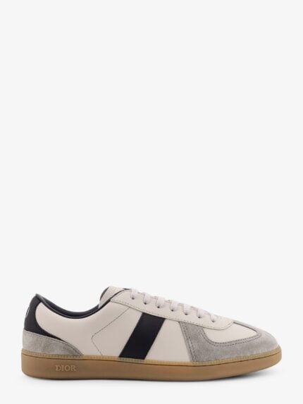 Dior B01 Matchpoint Leather Low-top Sneakers With Suede Inserts