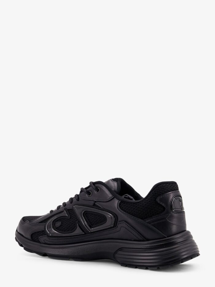 Dior B30 Countdown Low-top Leather And Mesh Sneakers