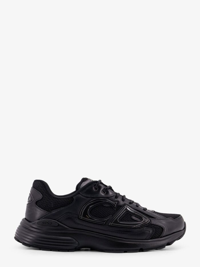 Dior B30 Countdown Low-top Leather And Mesh Sneakers