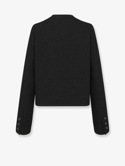 Dior Bouclé Cotton And Virgin Wool Blazer