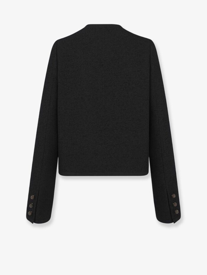 Dior Bouclé Cotton And Virgin Wool Blazer