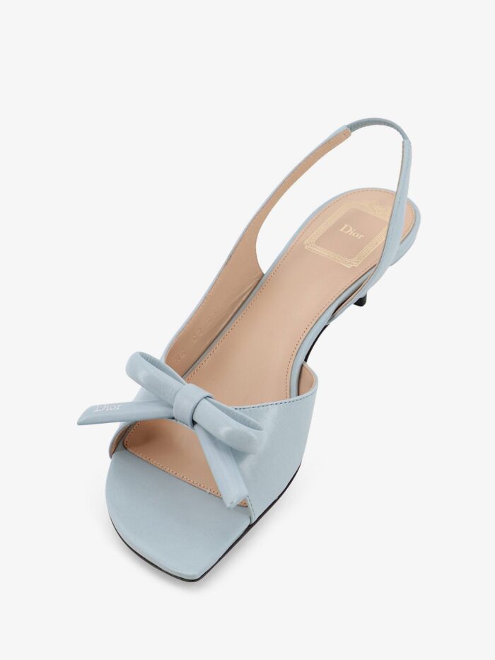 Dior Bow Leather Sandals
