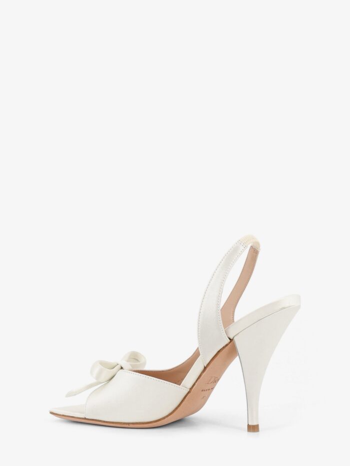 Dior Bow Satin Sandals With Logo Bow Detail