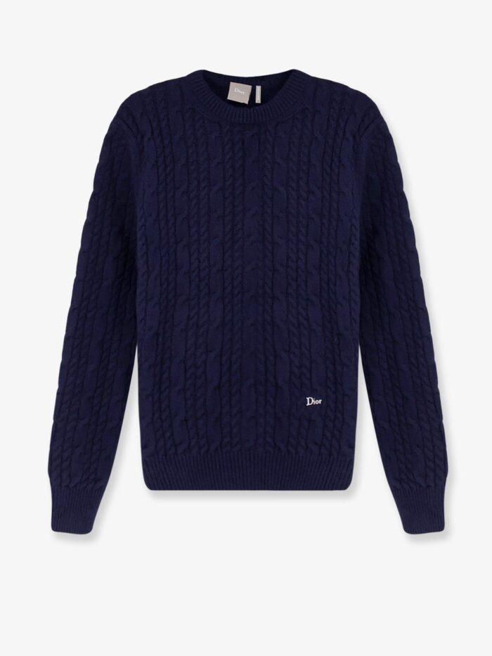 dior cable knit cashmere sweater Dior Cable-knit Cashmere Sweater