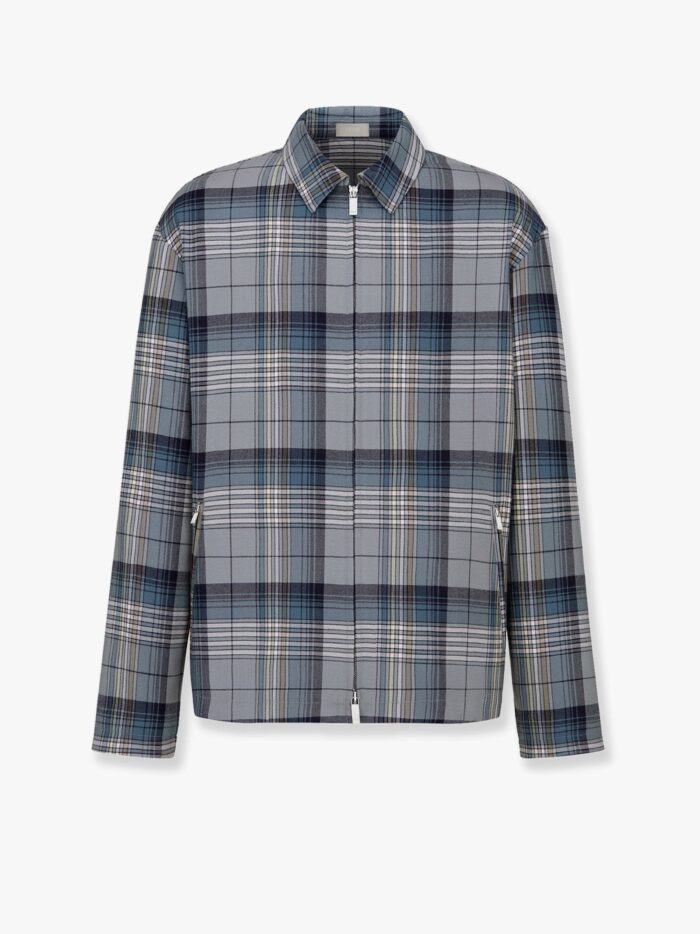 Dior Camcia Madras Con Chiusura Zip