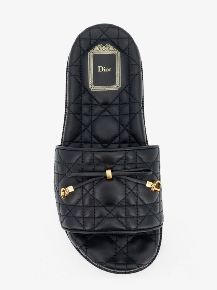 Dior Cannage Quilted Leather Sandals