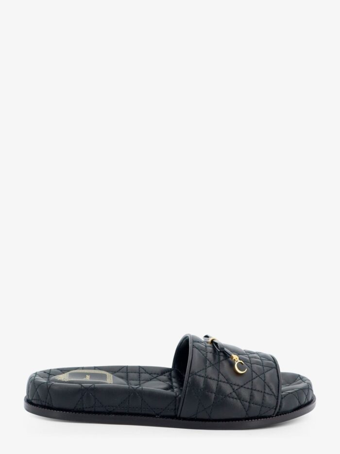 dior cannage quilted leather sandals Dior Cannage Quilted Leather Sandals