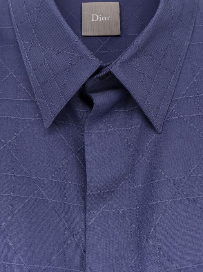 Dior Cannage Silk And Lyocell Shirt