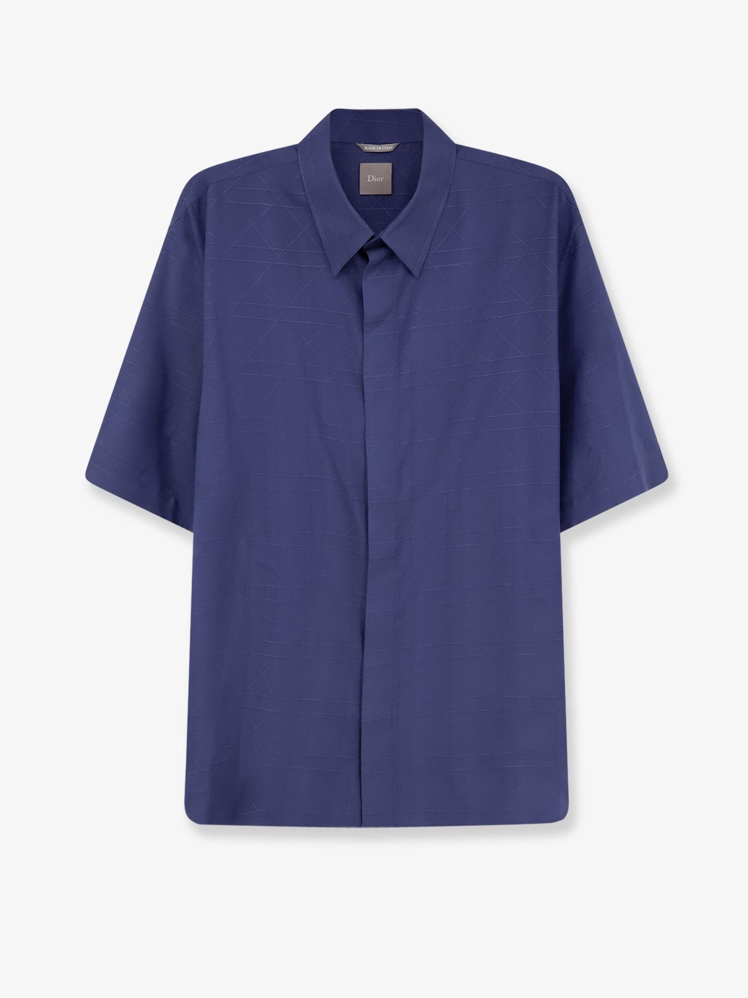 Dior Cannage Silk And Lyocell Shirt