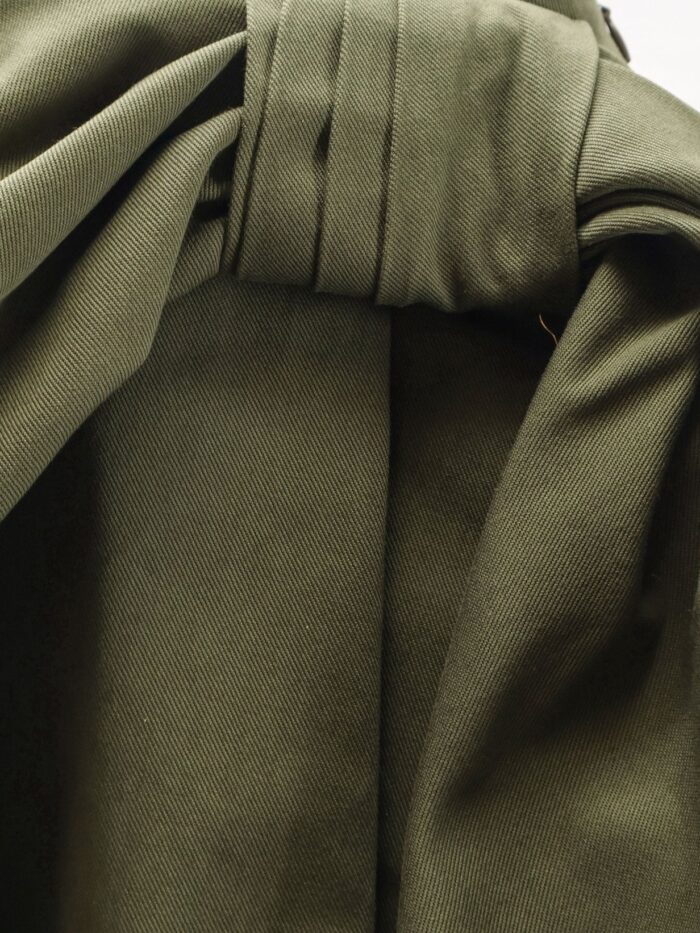 Dior Canvas Mini Skirt With Maxi Bow