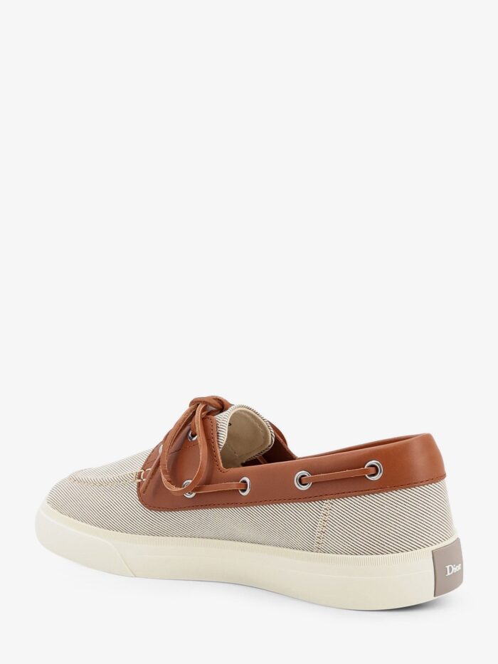 Dior Chester Dioriviera Canvas And Leather Loafers