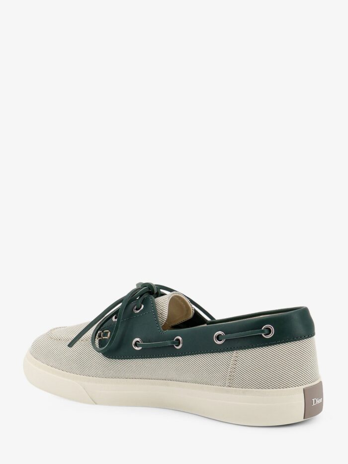 Dior Chester Dioriviera Canvas And Leather Loafers