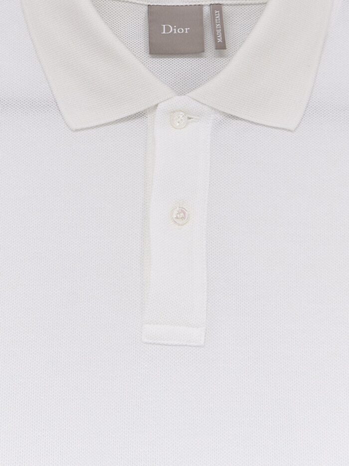 Dior Cotton And Silk Polo Shirt