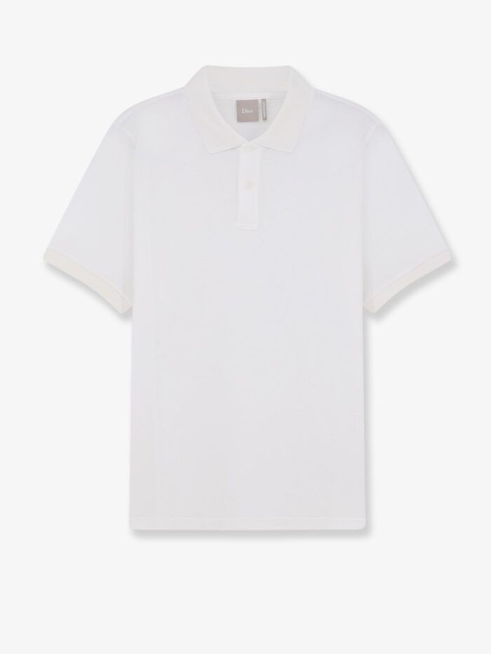 Dior Cotton And Silk Polo Shirt