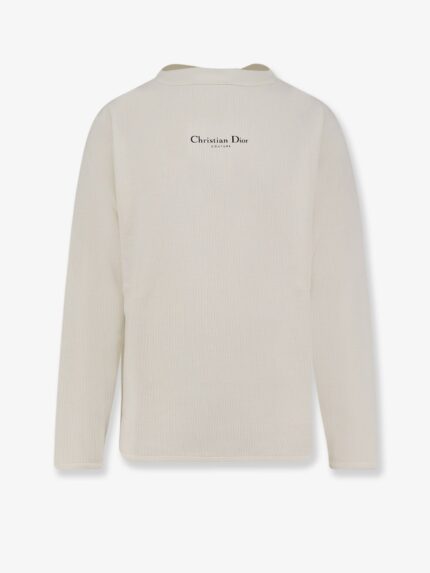 Dior Cotton And Wool Blend Sweater