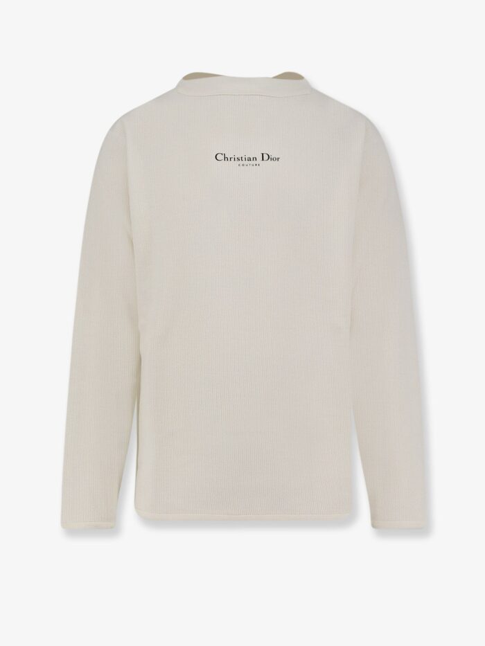 Dior Cotton And Wool Blend Sweater