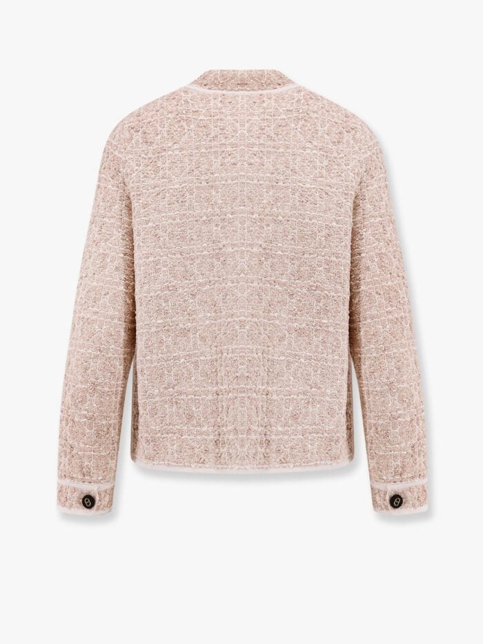 Dior Cotton Blend Jacket With Cannage Motif