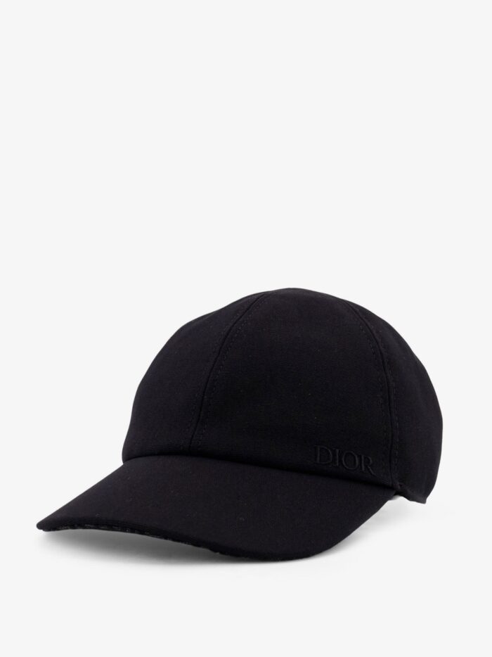Dior Cotton Hat With Embroidered Logo On The Front