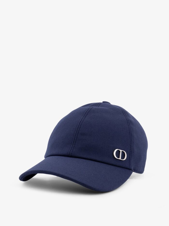 Dior Cotton Hat With Metal CD Logo