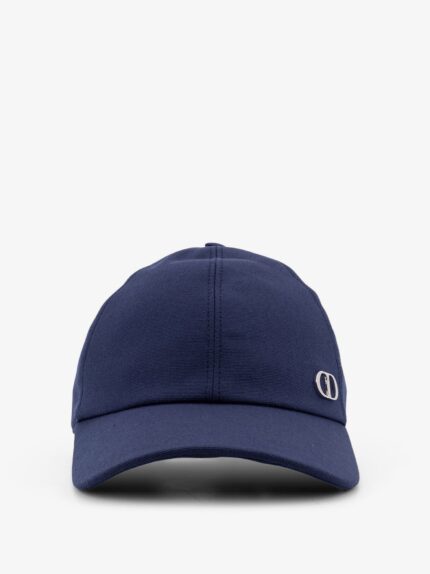 Dior Cotton Hat With Metal CD Logo